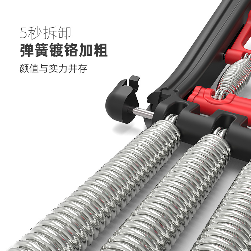 Banda de resistencia para abdominales, entrenador de fuerza para brazos para hombres, expansor de pecho, equipo de fitness, cuerda de estiramiento para mujeres, fortalecedor de agarre, banda de resistencia con muelles.
