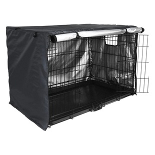 Pet square tube cover pet warm tent Amazon dog cover cat cage windproof rainproof dog cage dust cover