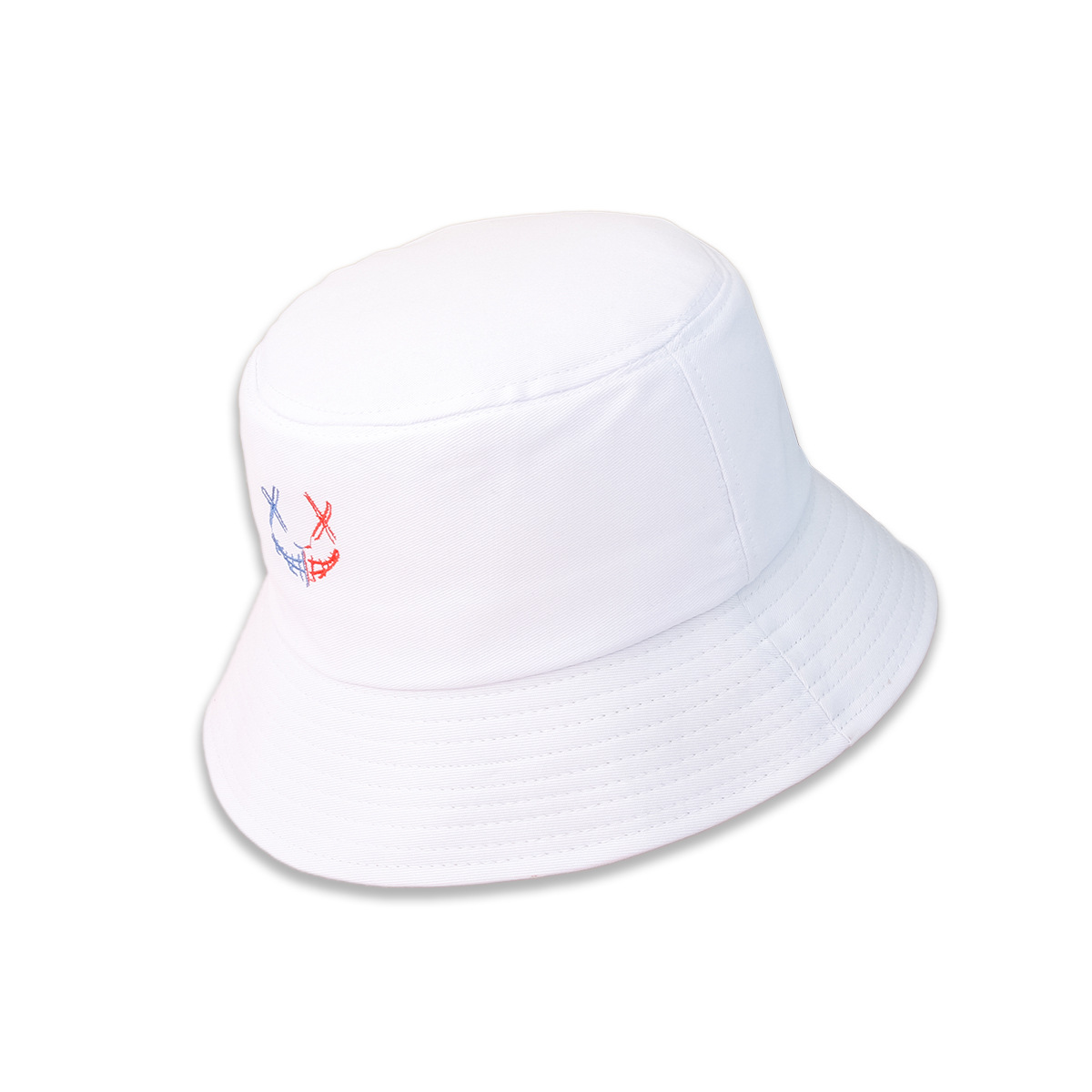 Nihaojewelry Korean Style Wide-brimmed Two-color Smiley Sunshade Fisherman Hat Wholesale display picture 5