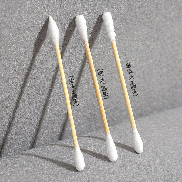 Double-sided cotton swabs