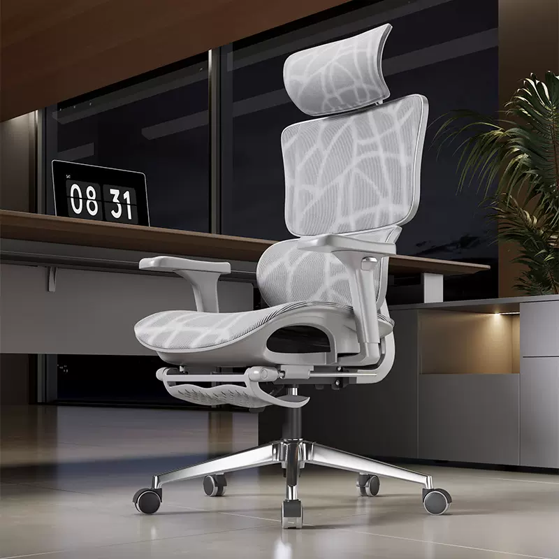 电脑椅办公椅家庭靠背座椅镂空椅学习长坐人体工学椅简约现代风