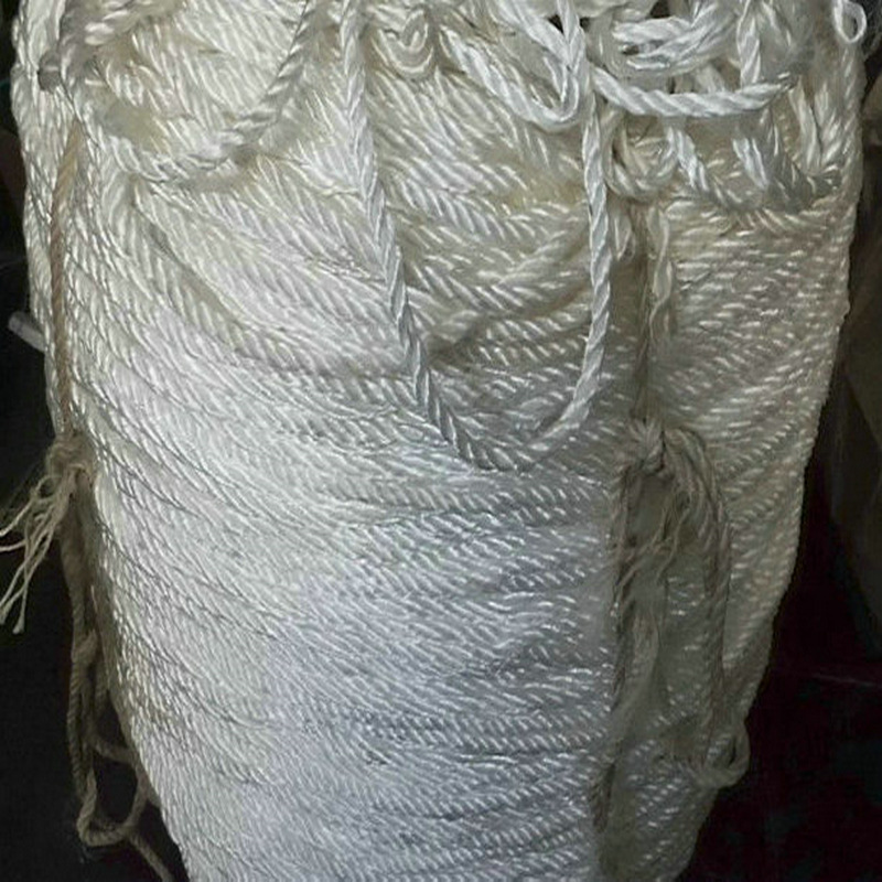 丙纶绳 丙纶包芯编织绳子批发价格 黑色咖啡色八股多股丙纶缆绳