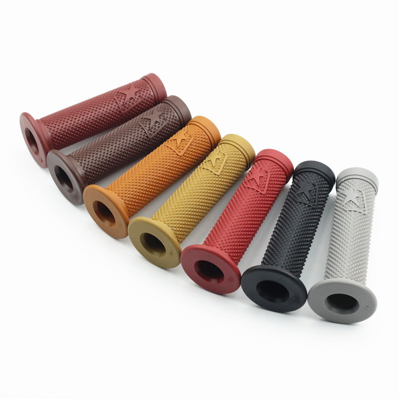 Motorcycle Handlebar Rubber Sleeve, Motorcycle Off-Road Vehicle, Street Car, Sports Car Modification Accessories, Throttle Grip Rubber Sleeve, Non-Slip and Wear-Resistant