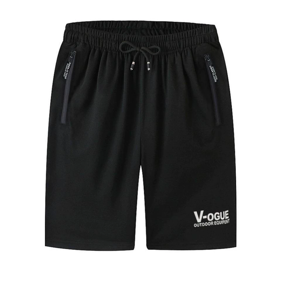 Мужские шорты, новинка лета 2025 года, повседневные повседневные брюки с пятью грудью и карманами на молнии, пляжные брюки, оптовая продажа