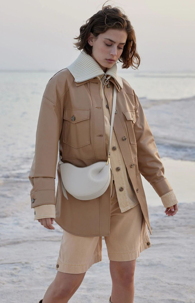 Women's Saddle Dumpling Crossbody Bag, Stylish Shoulder Handbag_voghion.com