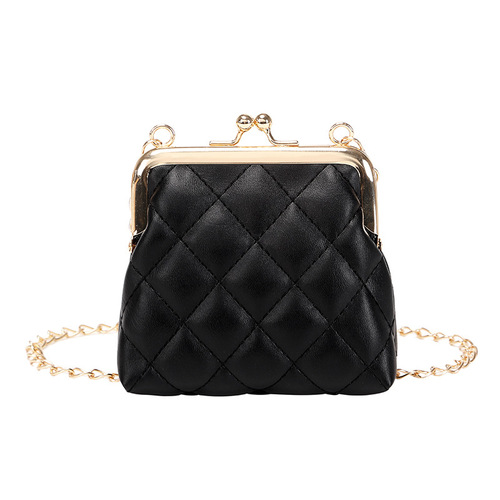 Women's Mini Wallet  New Diamond Embroidered Clip Lock Coin Purse Fresh and Cute Foreign Trade Small Wallet