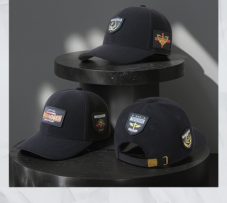 Baseballkappe mit Klettverschluss und verstellbarem Verschluss für Frühling und Sonnenschutz, Werbemütze für Wettkämpfe, Gruppenaktivitäten und Veranstaltungen, DIY-Kappe