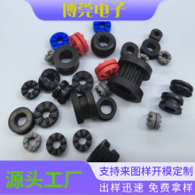 工字形硅胶减震垫电线护线圈双面护线环电器防震胶圈扬声器缓冲垫