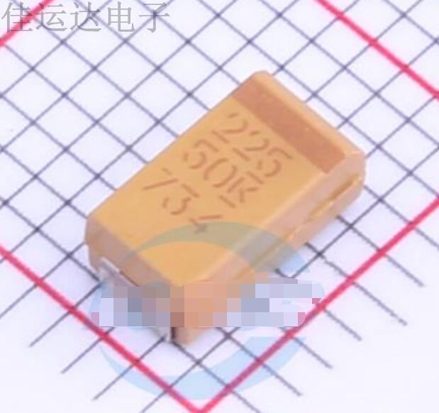 T491C225K050AT 规格 2.2uF(225) ±10% 50V 钽电容器