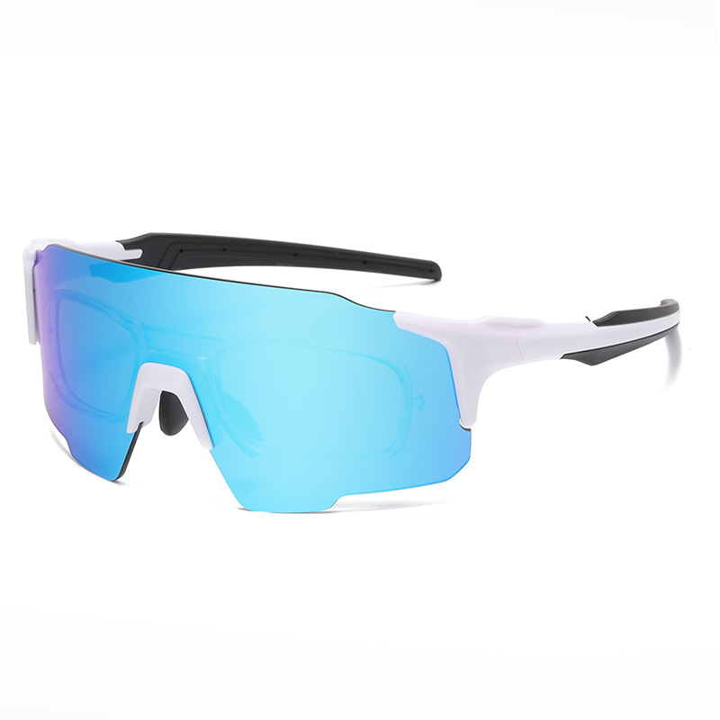 新しいアウトドアスポーツランニング登山自転車サンシェードゴーグルサイクリングメガネ近視抗UVサングラス