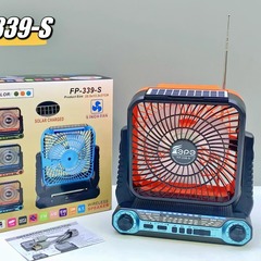 国境を越えた太陽bluetoothオーディオ屋外ファンLED懐中電灯家庭用携帯ラジオカードスピーカー