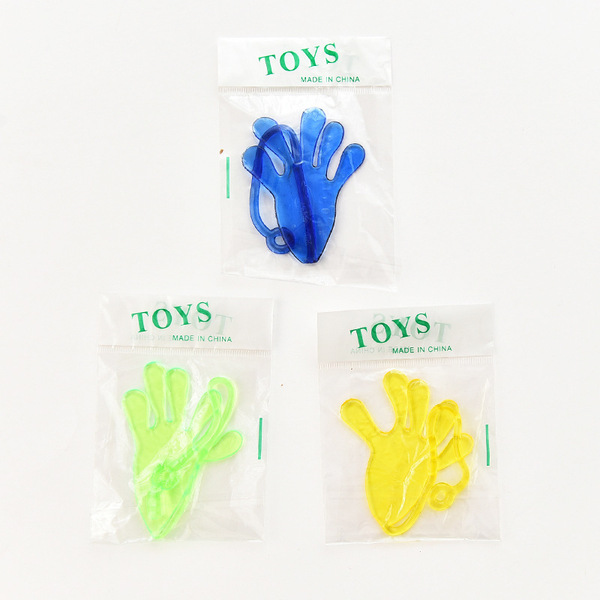 80 Nostalgic toy elastic telescopic sticky palm large palm climbing…