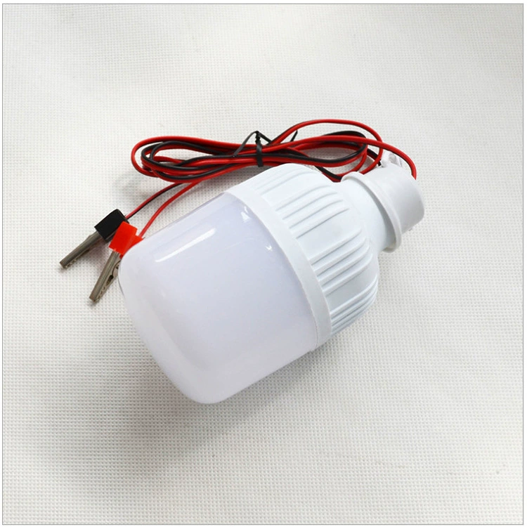 12V проводной зажим для шарика пузырь свет LED низкого давления, пузырьковый свет ночью рынок батарея 12-85V высокий яркий шар пузырь