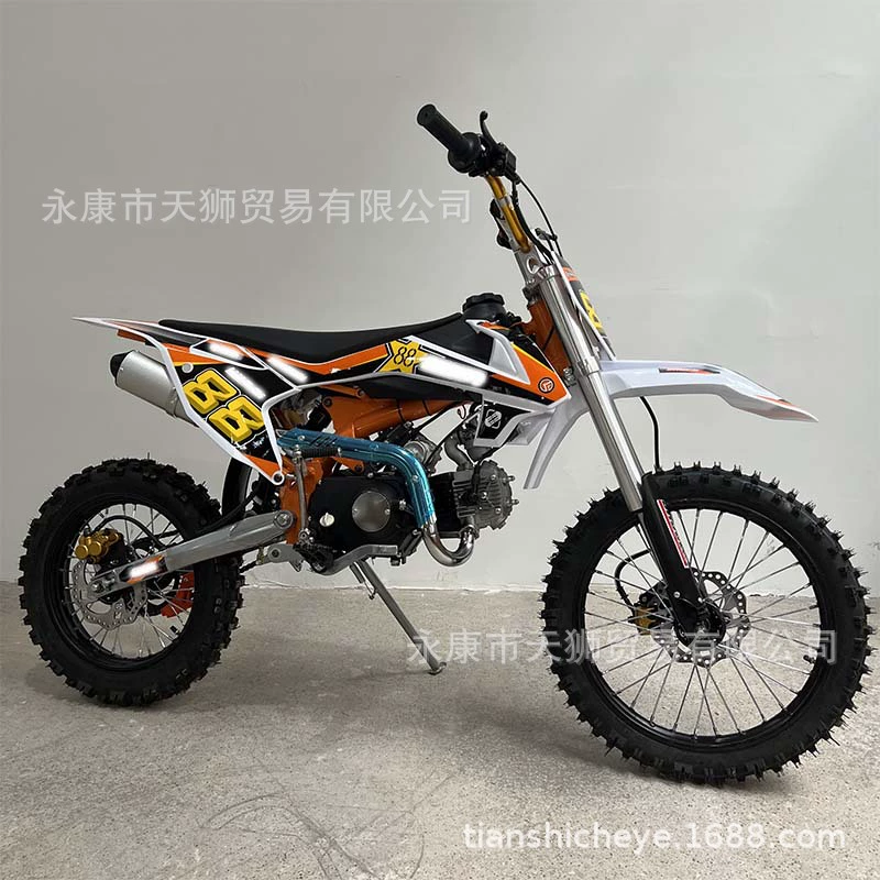 Dirtbike 125cc Gao Gao, одноцилиндровый кроссовый мотоцикл, 175×72×110 см, бак 4 л