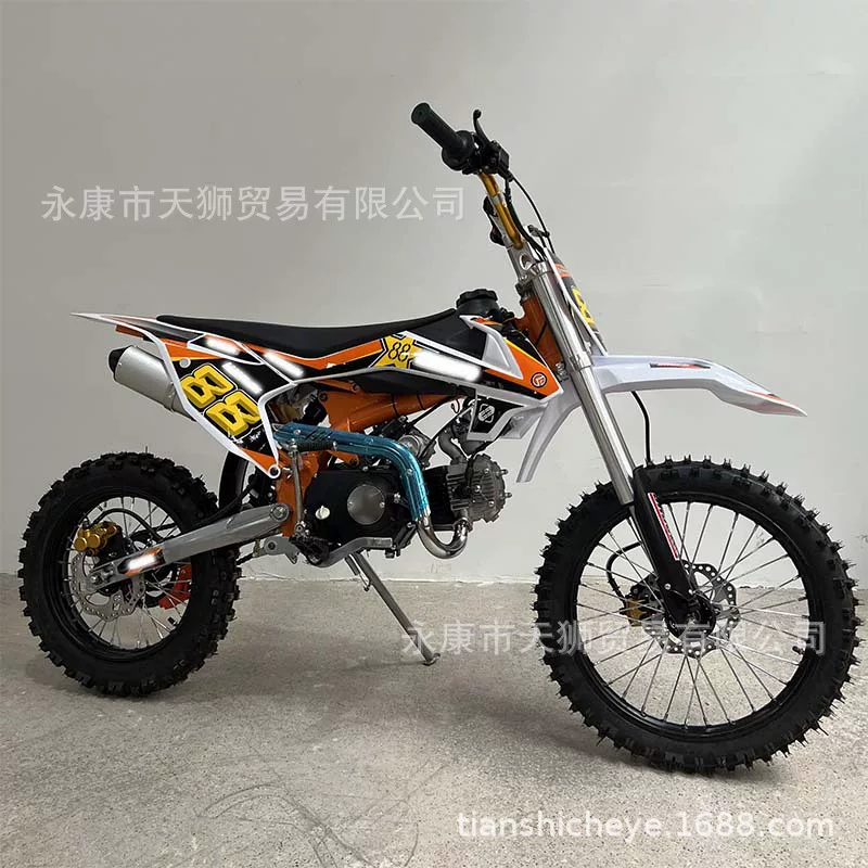 Dirtbike 125cc Gao Gao, одноцилиндровый кроссовый мотоцикл, 175×72×110 см, бак 4 л