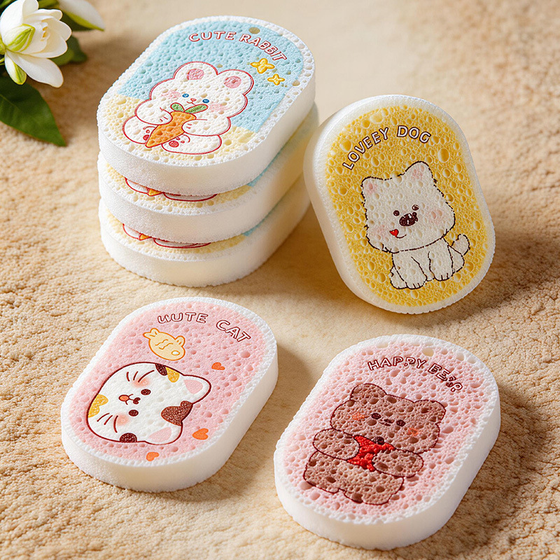 Wood Pulp Cotton Dishwashing Sponge, Dish Scrubber, Pot Cleaning Cloth, Baby Cleaning Cloth, Children's Cleaning Cloth, Baby Cleaning Special Cleaning Cloth Wood Pulp Cotton Dishwashing Sponge, Dish Scrubber, Pot Cleaning Cloth, Baby Cleaning Cloth, Children's Cleaning Cloth, Baby Cleaning Special Cleaning Cloth
