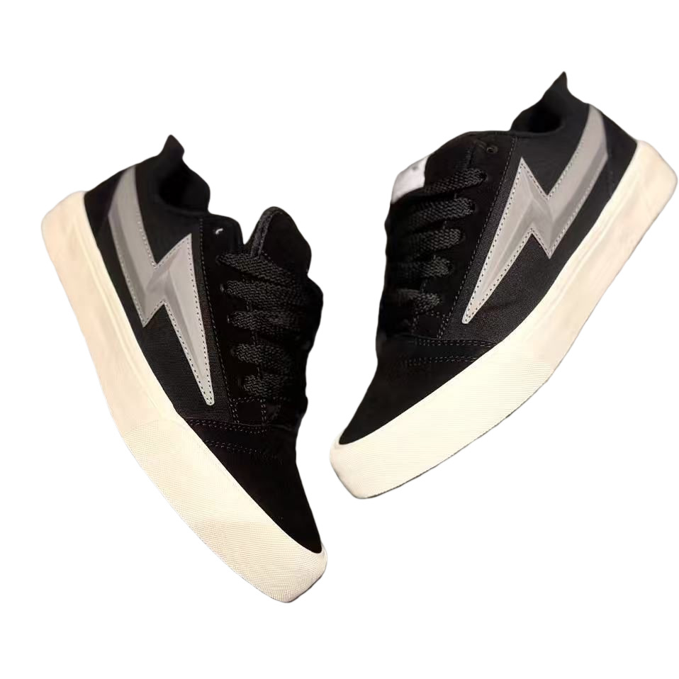 Nuevos zapatos casuales de pareja para hombres, zapatos de tendencia, zapatos de pan para hombres, zapatos de skate de moda para hombres de estilo americano.
