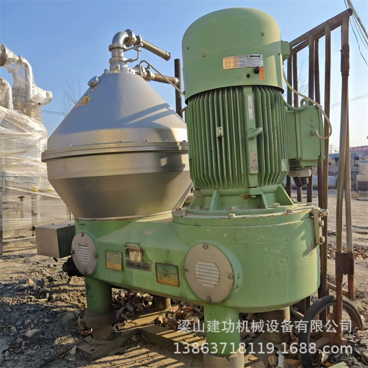 Б/у импортный дисковый сепаратор, фильтрующая центрифуга, восстановление центрифуги с обезжиренным диском молока.