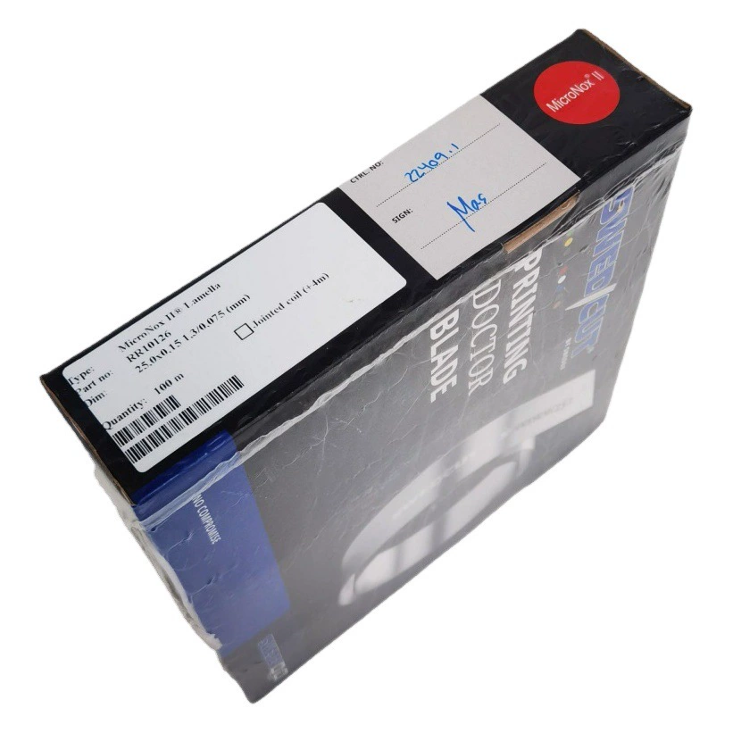 Скребковый нож SWEDCUT МИКРОНОКС®II из нержавеющей стали чернильный скребок 0,15 Глубокий флексографский скребок