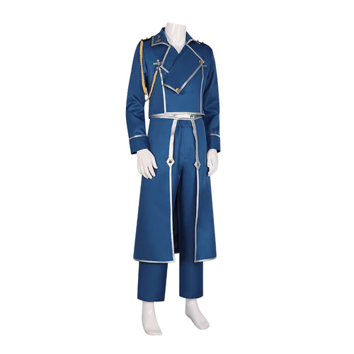 Fullmetal Alchemist cos costume Alchemist Colonel Mustang performance costume cosplay Halloween costume