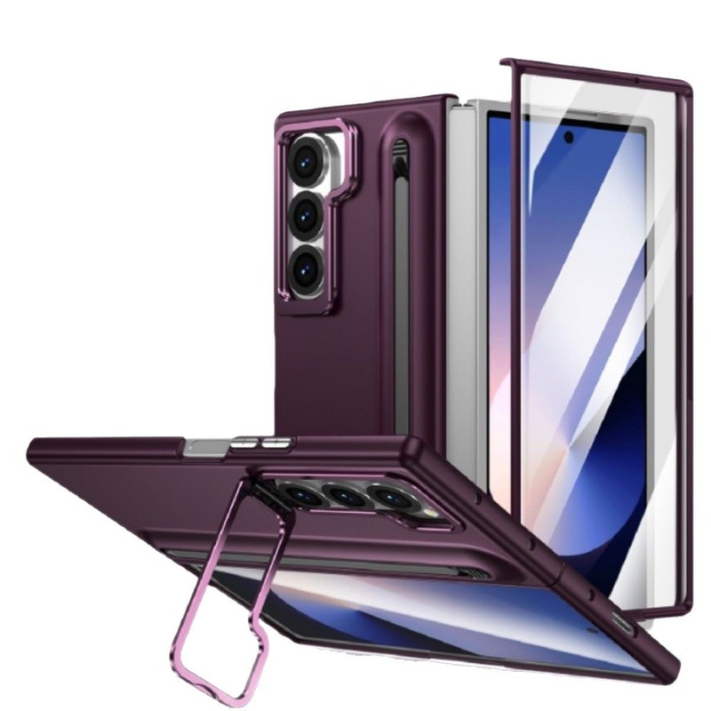 新しいモデルは、Samsung ZFold7/6/5/4 携帯電話ケース、一体型ペンスロット、ペンケースフィルムホルダー、落下防止保護カバーに適しています。|undefined