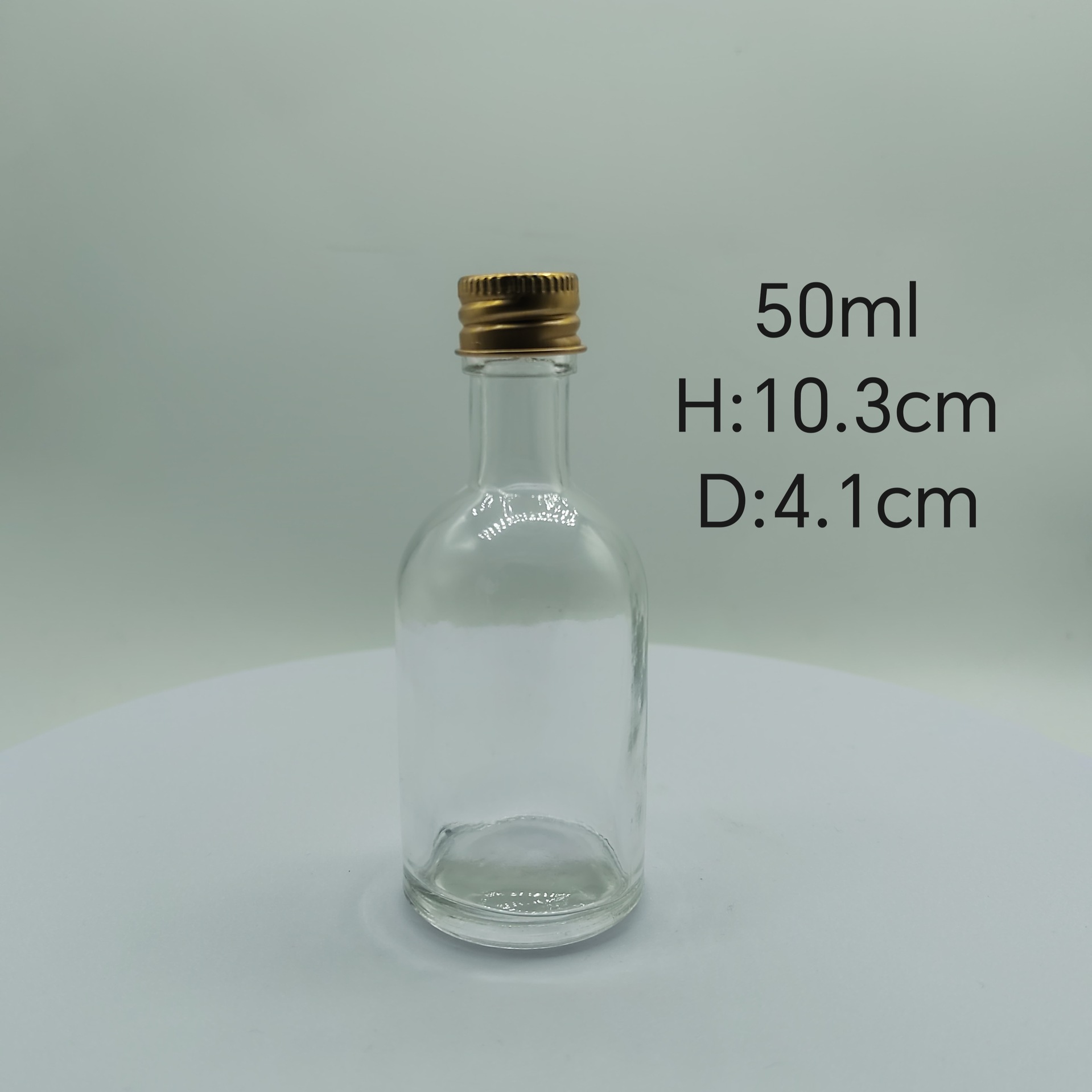 Botella de vino pequeña al por mayor, botella vacía, vidrio transparente grueso 50ml, vino de elaboración propia, vino, vino blanco, botella de vino subenvasada