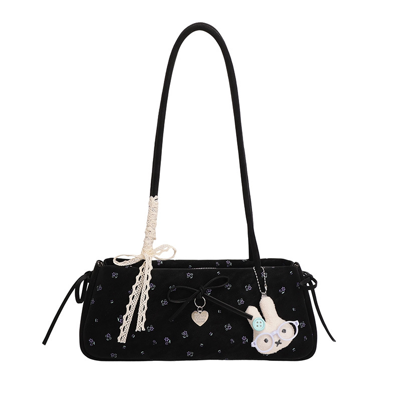 Spring/Summer Underarm Bag 2026 Spring New Fashion Korean Style Commuter Baguette Bag Simple Women's Fresh Handbag - Thumbnail 8