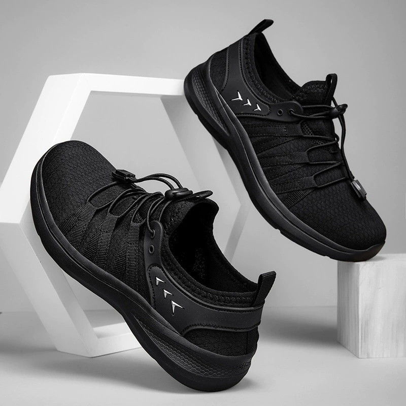 2025 новый трансграничный весенний и осенний мягкий фон сетчатая дышащая удобная пара повседневная одиночная обувь модная спортивная обувь