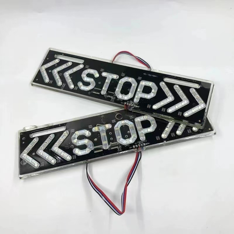Car and Motorcycle Brake Light Stop Arrow Light Electric Vehicle Multi-Mode Brake Steering Flash Light