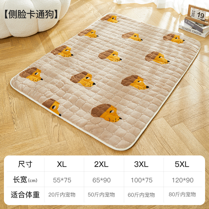 Perro manta mascota mascota al por mayor gato cama cama de cama de coral universal cojín de cama de cama