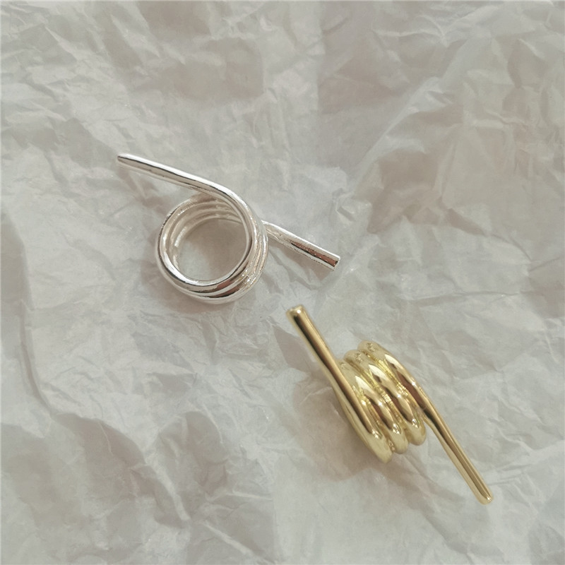 Wholesale Fashion Metal Wire Winding Ring display picture 5