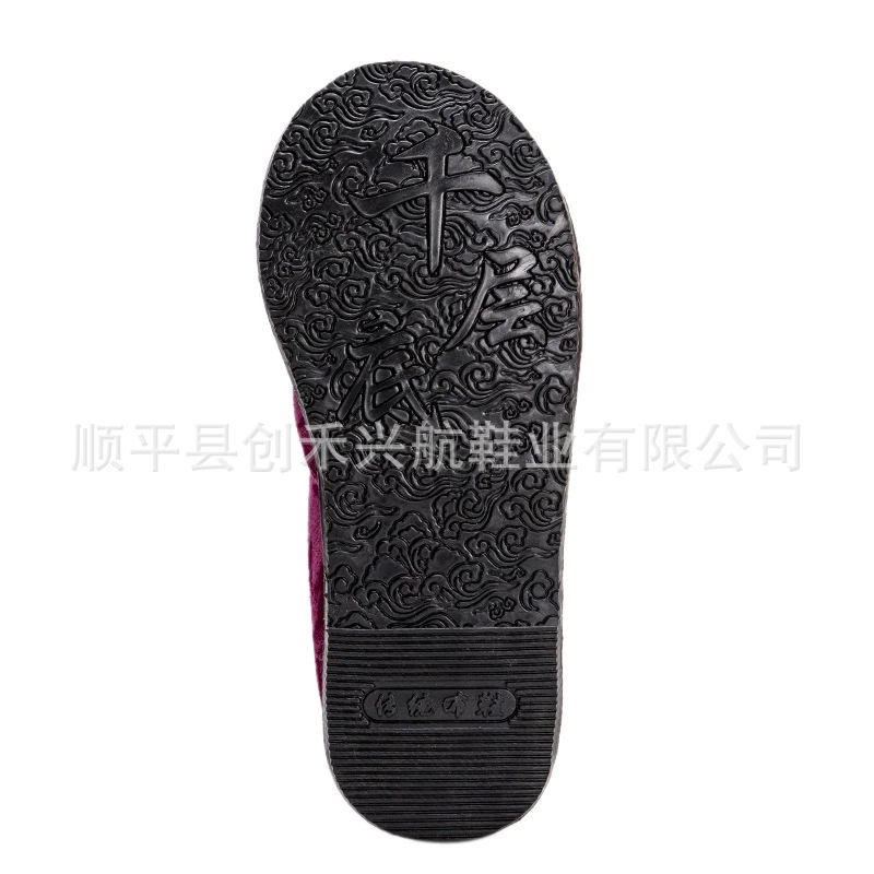 Winter fleece ethnic universal cotton shoes, 2021 collection, ethnic style