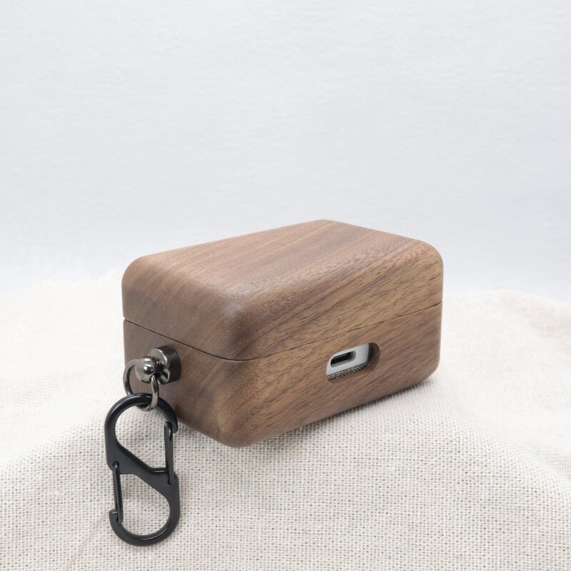 Cross-Border Wooden Earphone Case Suitable for Sennheiser Momentum True Wireless Third-Generation Bluetooth Earphones Protective Cover