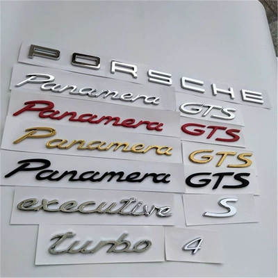 Car logo emblem, Panamera rear tail - standard-panamera