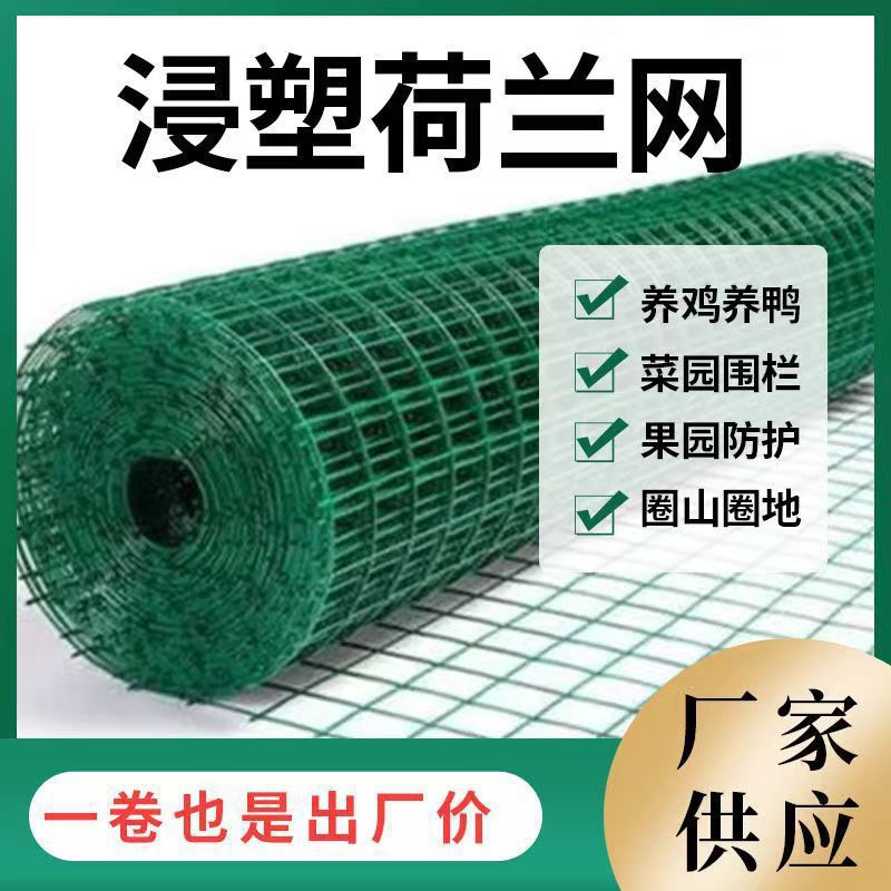 防锈铁丝围栏网养殖网养鸡菜园果园围栏隔离网鸡舍棚防护网喷漆
