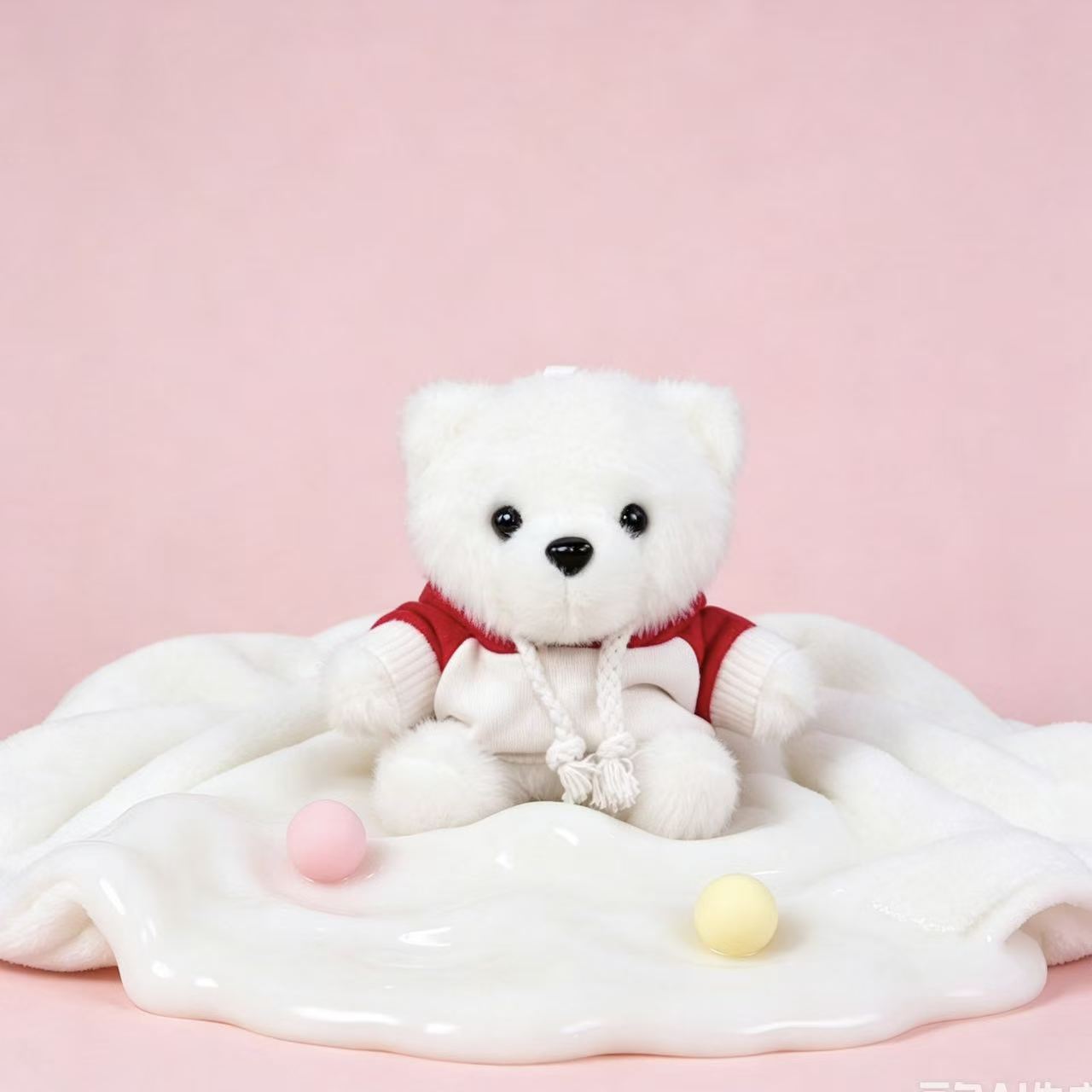 Vestido osos llaveros muñecas de peluche camisetas pantalones mochila colgante pequeño regalo colgante muñeca de peluche