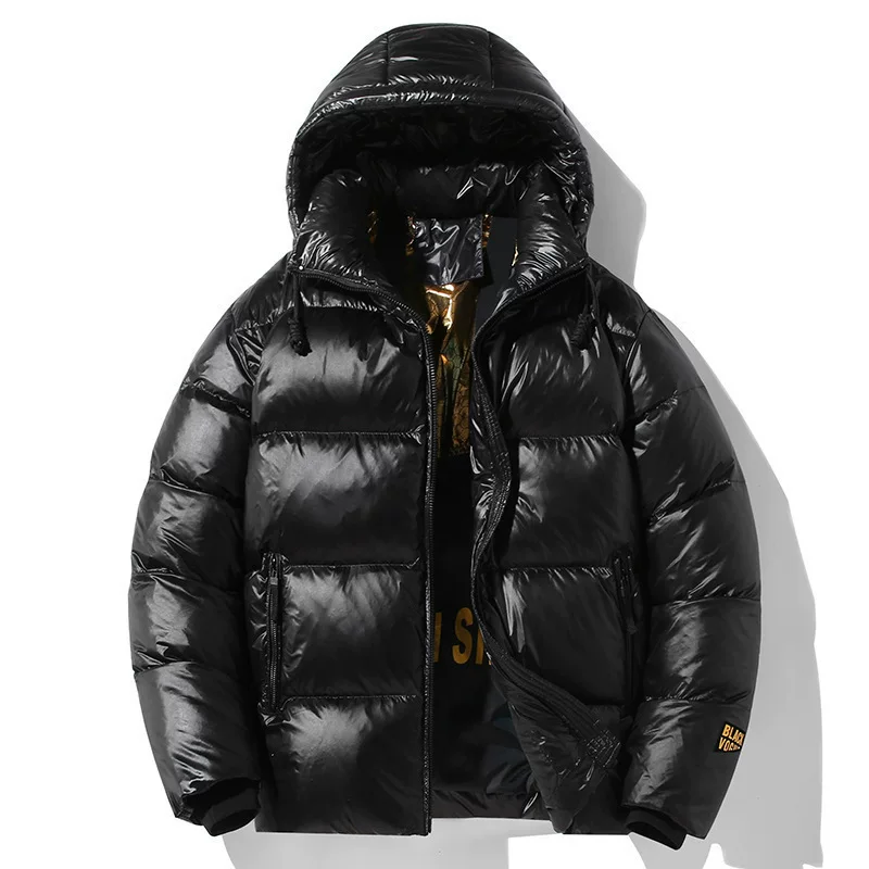 Fashionable keep warm men's down jacket