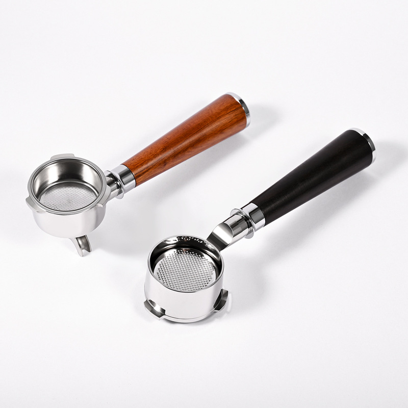 Stainless steel 51mm bottomed portafilter compatible with Dongling/Petrus/Bear/NetsEase coffee machines, bottomless portafilter Stainless steel 51mm bottomed portafilter compatible with Dongling/Petrus/Bear/NetsEase coffee machines, bottomless portafilter