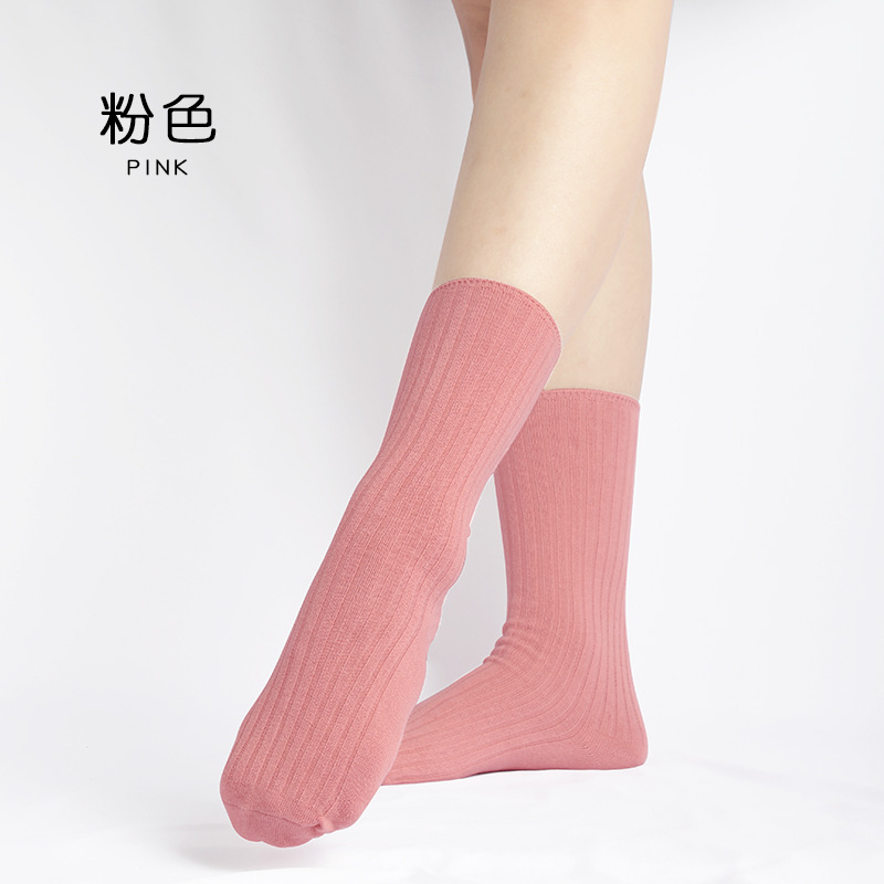 Suministro directo de fábrica de calcetines de baile modernos, calcetines de yoga para hombres y mujeres de interior de tubo medio, calcetines de algodón, calcetines de ejercicio clásicos, calcetines de ballet