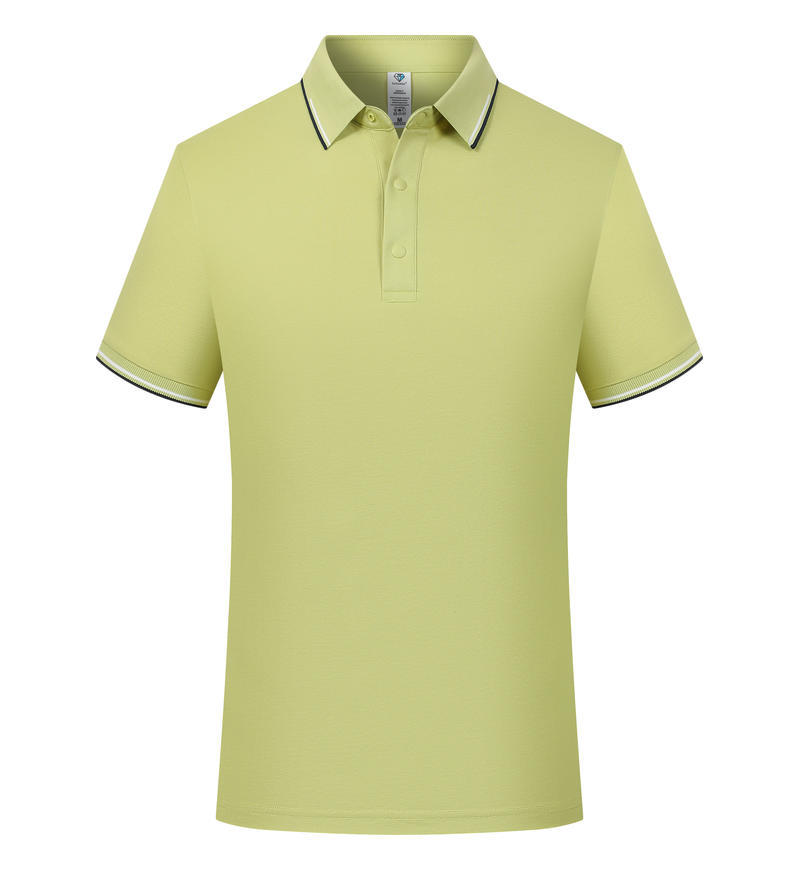 Camiseta polo personalizada de tamaño transfronterizo camiseta de trabajo camiseta cultural bordada logotipo revestido vestido de trabajo de manga corta personalizado