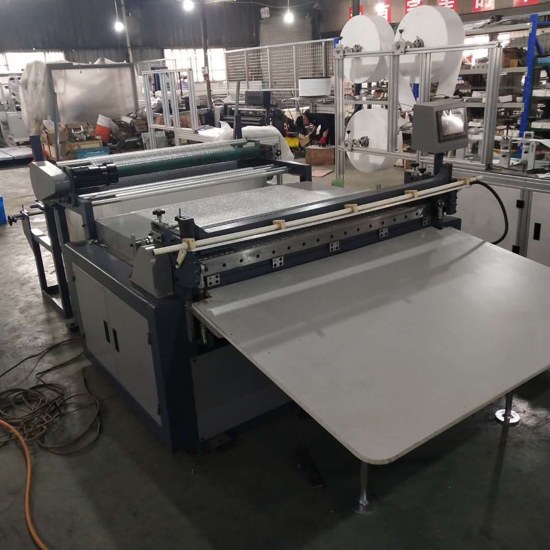 全自动牛皮纸横切机无纺布珍珠棉高速横裁切机气泡膜pet横切机