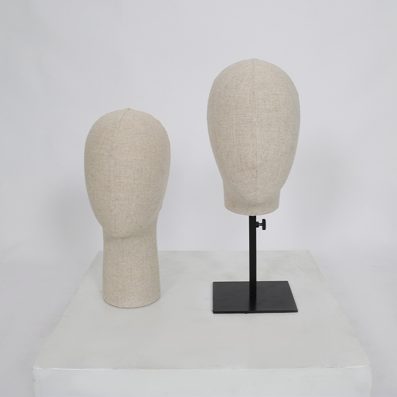 Expositor de Sombreros, Cabeza de Maniquí Masculina y Femenina, Accesorios para Cabeza de Maniquí, Modelo de Cabeza para Pelucas, Modelo de Cabeza Femenina de Medio Cuerpo image 2