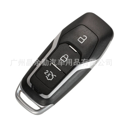 Suitable for new Ford Mondeo Ruijie universal smart card remote control replacement shell small key car key shell (Car Keys) - 3-keys