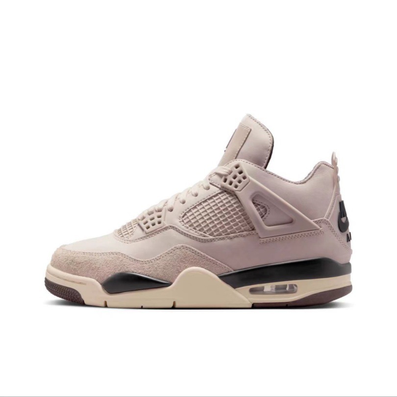 Zapatos de baloncesto de cuero AJ4 de alta calidad originales elevados para hombres y mujeres casuales Joe4 zapatos deportivos directos de fábrica