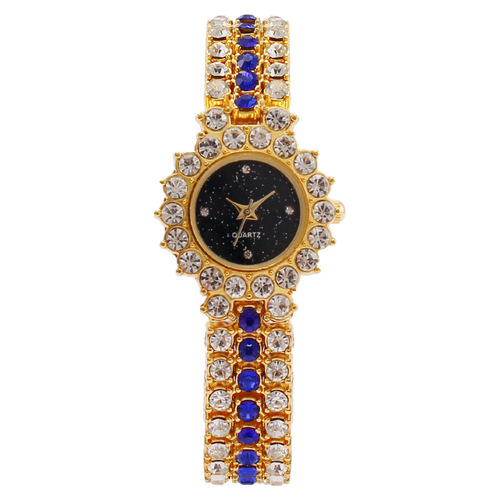 Foreign trade hot selling cross-border new products women's watches women's watches colorful diamond bracelet watches fashionable diamond-set British watches full of diamonds