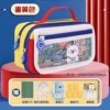 Yellow rollerball pen, sharpener, eraser
