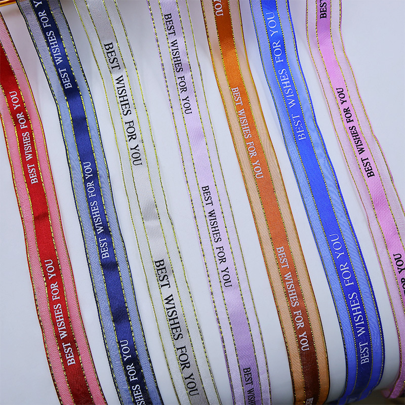 Phnom Penh Satin Mejor pastel horneado envasado de flores coreano cinta de nieve caja de regalo cinta de color