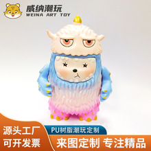 潮玩定制手办工厂来图定制pvc盲盒手办 支持打样 开模 塑胶玩具加
