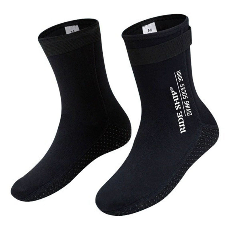 Rideship/Cavaliers 3мм diving socks increase diving socks Men's swimming female warm deep dive socks beach