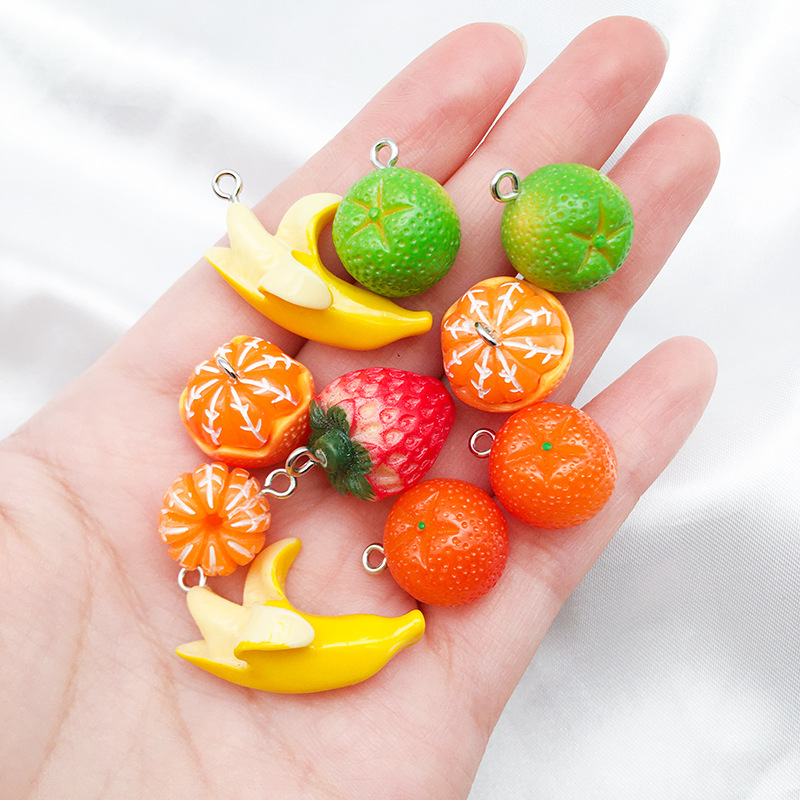 1 Piece Arylic Fruit Jewelry Buckle display picture 1